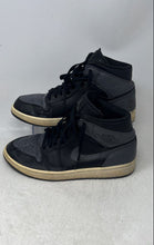 Load image into Gallery viewer, Nike Mens Air Jordan 1 Mid 554724-041 Black Leather Lace-Up Sneaker Shoes Size 9
