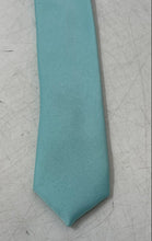 Load image into Gallery viewer, Jacob Alexander Mens Light Blue Aquamarine Adjustable Pointed Tie
