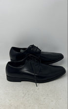 Load image into Gallery viewer, Joseph Abboud Mens Black Leather Square Toe Lace-Up Oxford Dress Shoes Size 11W
