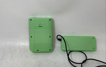 Load image into Gallery viewer, Green Retro Handheld Gaming System With Detachable Remote Controller Not Tested
