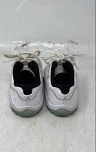 Load image into Gallery viewer, Nike Boys Air Jordan 11 Retro White Blue Lace-Up Sneaker Shoes Size 6C
