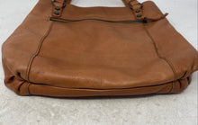 Load image into Gallery viewer, American Leather Co. Womens Brown Inner Pockets Shoulder Tote Handbag
