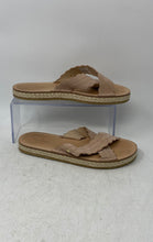 Load image into Gallery viewer, Kate Spade New York Womens Ibiza Beige Leather Slip-On Slide Sandals Size 7 M
