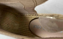 Load image into Gallery viewer, Kenneth Cole Womens Olivia Light Brown Wedge Heel Espadrille Sandals Size 7.5
