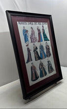 Load image into Gallery viewer, Home Decor Abiti Dal XI Al XVII Pictorial History Womens Costumes Wall Art Print
