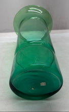 Load image into Gallery viewer, Green Glass Collectible Home Decorative Cylindrical Wide-Flared Top Big Vase
