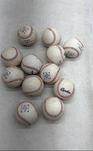 Load image into Gallery viewer, Lot Of 12 Pcs Baden Saf-BST White Red Stitch Official League Baseball T-Ball
