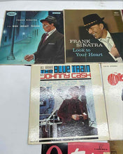 Load image into Gallery viewer, Lot Of 10 Pcs Assorted Mixed Variety Vinyl Records In Cardboard Sleeves
