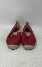 Load image into Gallery viewer, Michael Kors Womens Kendrick Red Slip-On Espadrille Flats Size 10M
