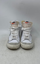 Load image into Gallery viewer, Nike Womens Blazer Mid 77 Vintage CZ1055-100 White Black Sneakers Shoes Size 8
