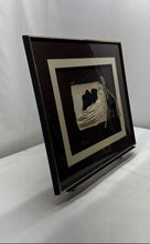 Load image into Gallery viewer, Nikki Signed Home Decor Abstract Paper Ribbon Wall Hanging Frame
