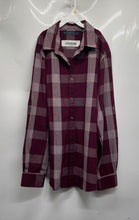 Load image into Gallery viewer, Perry Ellis Mens Multicolor Plaid Long Sleeve Button-Up Shirt Size Large
