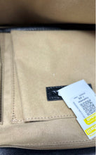 Load image into Gallery viewer, Antonio Melani Womens Black Saffiano Leather Double Handle Shoulder Bag
