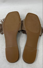 Load image into Gallery viewer, Steve Madden Womens Brown Open-Toe Slip-On Flat Slide Sandals Size 7.5M
