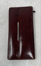Load image into Gallery viewer, Gary's Womens Brown Leather ID Window Multiple Credit Card Slots Bi-Fold Wallet
