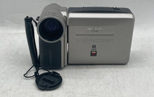 Load image into Gallery viewer, Sharp Model VL-E765 Silver 8mm Video8 Format Camcorder With Charger Untested
