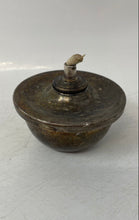 Load image into Gallery viewer, Antique Unusual Silver-Tone Or Silver Plated Whale Oil Finger Lamp Italy
