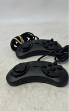 Load image into Gallery viewer, Unbranded Set Of 2 Pcs Black Wired Handheld Gaming Controller Not Tested
