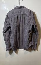Load image into Gallery viewer, Armani Exchange Mens Purple Long Sleeve Button-Up Shirt Size Medium
