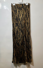 Load image into Gallery viewer, H&amp;M Womens Black Brown Leopard Print Long Maxi Skirt Size XS
