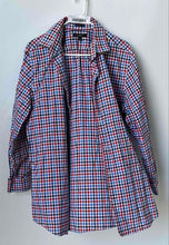 Load image into Gallery viewer, Banana Republic Mens Multicolor Plaid Cotton Long Sleeve Button-Up Shirt Size L
