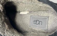 Load image into Gallery viewer, UGG Womens Classic Black Suede Round Toe Casual Slip-On Slipper Size 9
