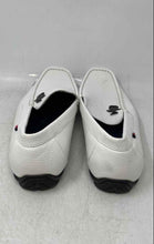Load image into Gallery viewer, Beverly Hills Polo Club Mens White Leather Slip-On Driving Loafer Shoes Size 9
