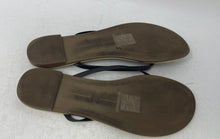 Load image into Gallery viewer, Dolce Vita Womens Black Gold Open Toe Slip-On Flip Flop Sandals Size 9M
