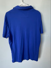Load image into Gallery viewer, Banana Republic Mens Blue Cotton Standard Fit Collared Golf Polo Shirt Size L
