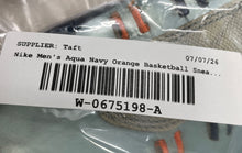 Load image into Gallery viewer, Nike Mens KD 5 Aqua Navy Orange Basketball Shoes Size 11.5 No Insole No Laces
