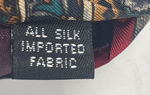 Load image into Gallery viewer, Monsieur Givenchy Mens Multicolor Printed Silk Adjustable Designer Tie

