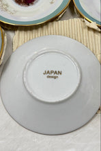 Load image into Gallery viewer, White And Gold Japan Design Engraved 12-Piece Tea Cups &amp; Saucers Set With Box
