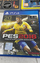 Load image into Gallery viewer, Lot Of 5 Pcs Sony PS3 &amp; PS4 Pes 2016 Sports &amp; Adventure Video Game Not Tested
