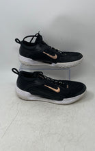 Load image into Gallery viewer, Nike Womens Court Zoom NXT Black Low Top Lace-Up Sneaker Shoes Size 9.5
