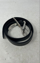 Load image into Gallery viewer, Fossil Mens Black Genuine Leather Adjustable Dress Belt Size 85/34
