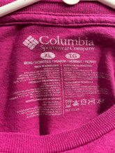 Load image into Gallery viewer, Columbia Sportswear Mens Purple Cotton Crew-Neck Pullover T-Shirt Size XL
