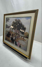 Load image into Gallery viewer, Wall Hanging Home Decor Framed Baptism Church Scene Gold Frame Art Painting
