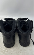 Load image into Gallery viewer, Nike Mens Air Force 1 Mid 315123-001 Black Lace-Up Sneaker Shoes Size 8.5

