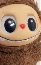 Load image into Gallery viewer, Pop Mart The Monsters Replica Brown Labubu Collectible Plush Toy Keychain
