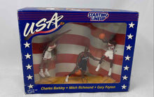 Load image into Gallery viewer, Kenner Starting Lineup USA Basketball Athletes Mini Action Figures In Box
