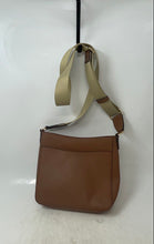 Load image into Gallery viewer, Michael Kors Womens Brown Logo Leather Adjustable Strap Crossbody Purse
