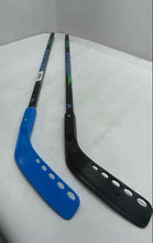 Load image into Gallery viewer, Lot Of 2 Pcs Mylec Jet Flo Blue Black Series Sporting Equipment Hockey Stick
