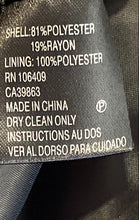 Load image into Gallery viewer, Tahari Womens Arthur S. Levine Black White Tweed Long Sleeve Blazer Size 10P
