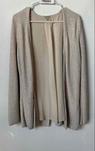 Load image into Gallery viewer, Lucky Brand Womens Cream Heather Long Sleeve Open Front Cardigan Sweater Size S

