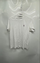 Load image into Gallery viewer, Psycho Bunny Mens White Short Sleeve Crew Neck Pullover T-Shirt Size 3
