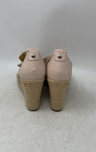 Load image into Gallery viewer, Michael Kors Womens Damita Beige Zipper Wedge Heel Espadrille Sandals Size 8.5 M
