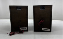 Load image into Gallery viewer, Lot Of 2 Pcs Aiwa SX-NV20 Black 40W Power Bookshelf Speaker System Not Tested
