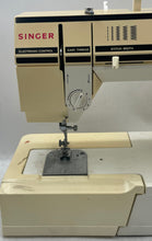 Load image into Gallery viewer, Singer White Beige Electronic Control Easy Thread Sewing Machine Not Tested
