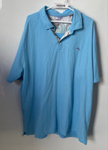 Load image into Gallery viewer, Tommy Bahama Mens Light Blue Short Sleeve Collared Polo Shirt Size 2XLT
