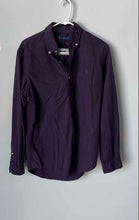 Load image into Gallery viewer, Ralph Lauren Mens Purple Long Sleeve Classic Fit Button-Up Shirt Size S
